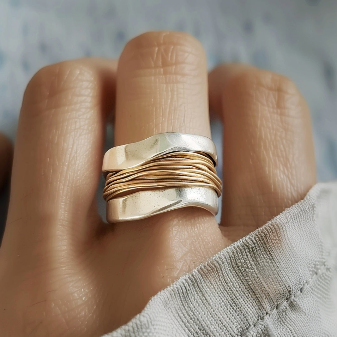 Anello Filo Argentato