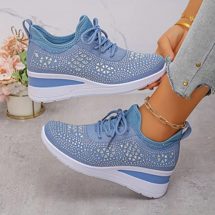 Alina™ - Sneakers ortopediche scintillanti