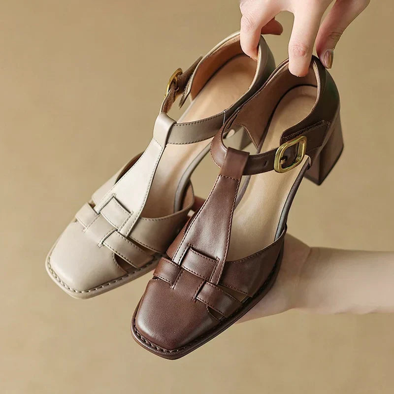 Michela™ – sandali a punta quadrata