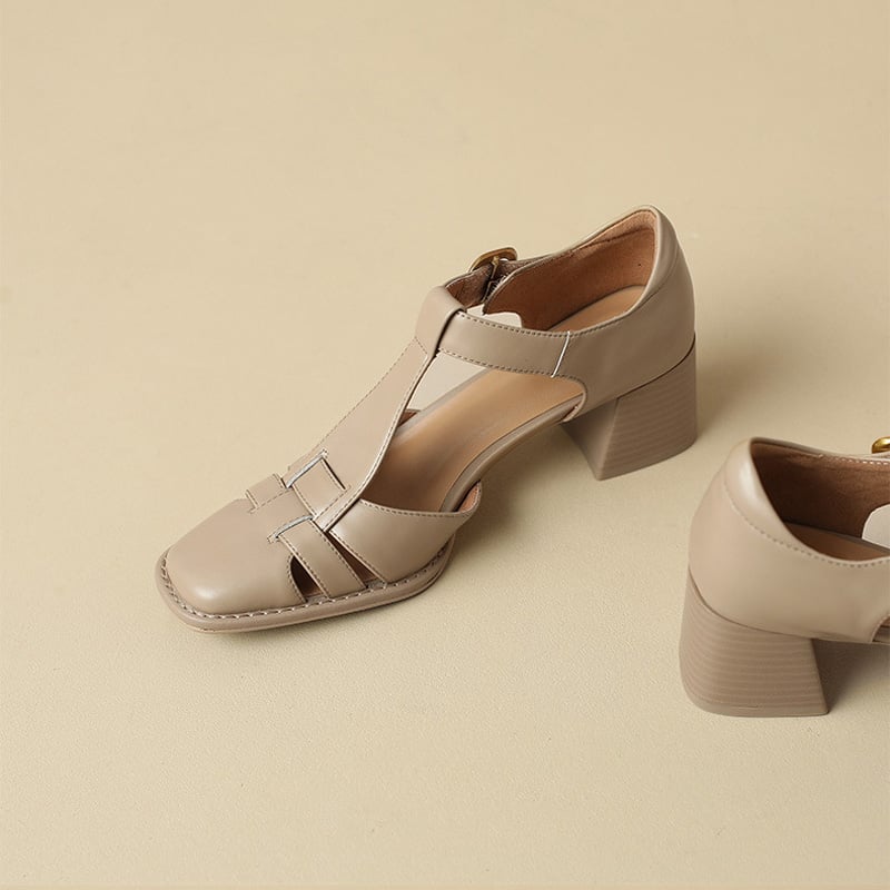 Michela™ – sandali a punta quadrata