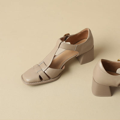 Michela™ – sandali a punta quadrata