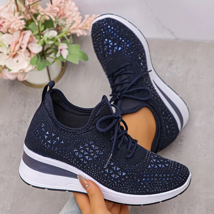 Alina™ - Sneakers ortopediche scintillanti