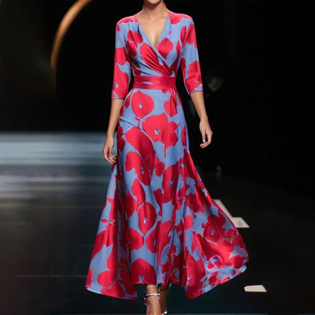 Yuna™ - Vestito Floreale Chic