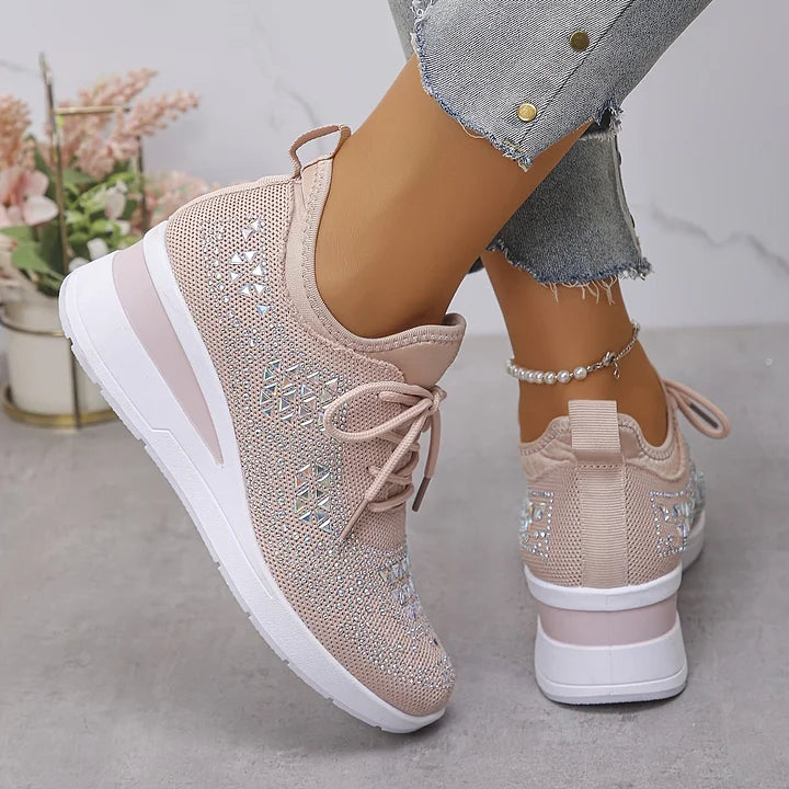 Alina™ - Sneakers ortopediche scintillanti
