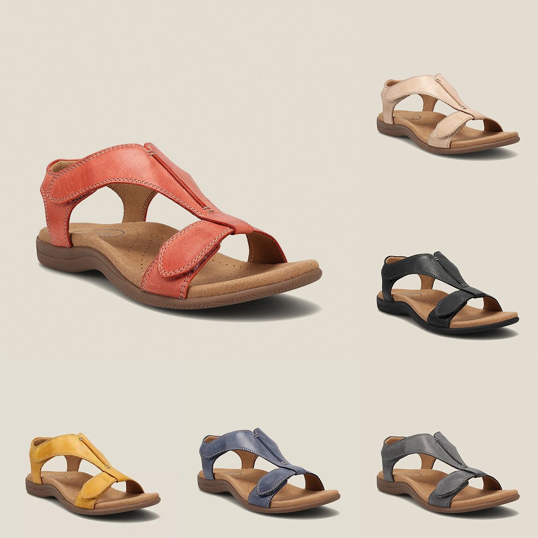 Giulia™ - Sandali ortopedici in pelle casual