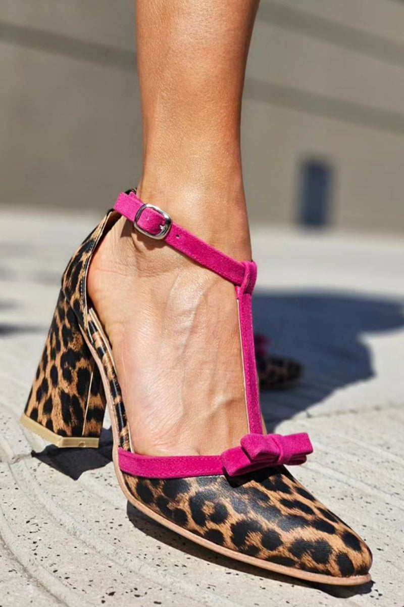 Beauu™ - Sandali leopardati verdi