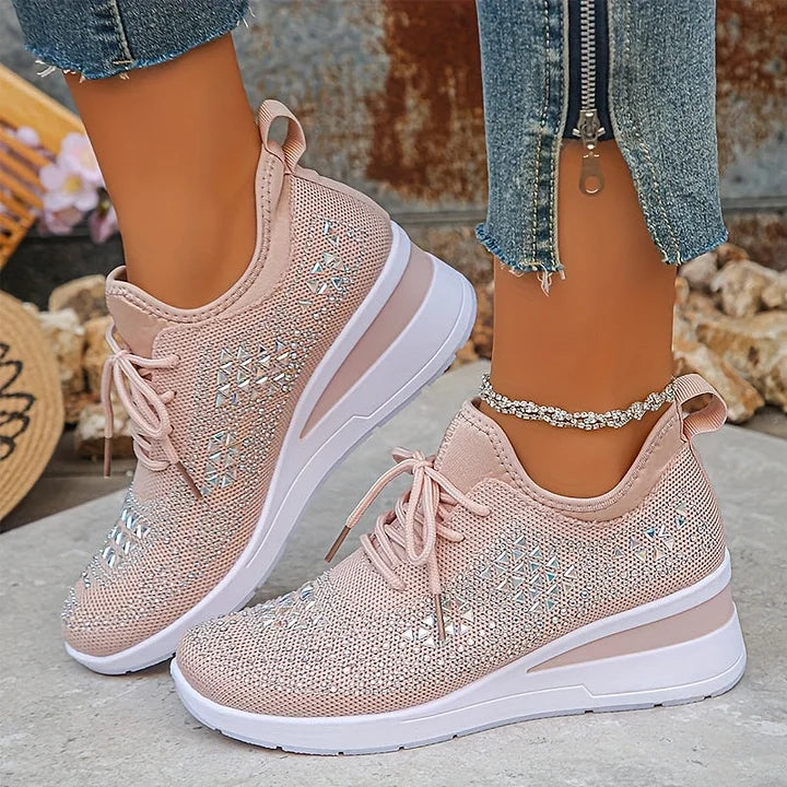 Alina™ - Sneakers ortopediche scintillanti