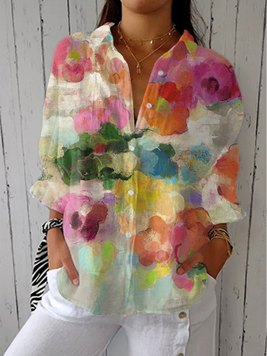Elara™ – Blusa Acquerello