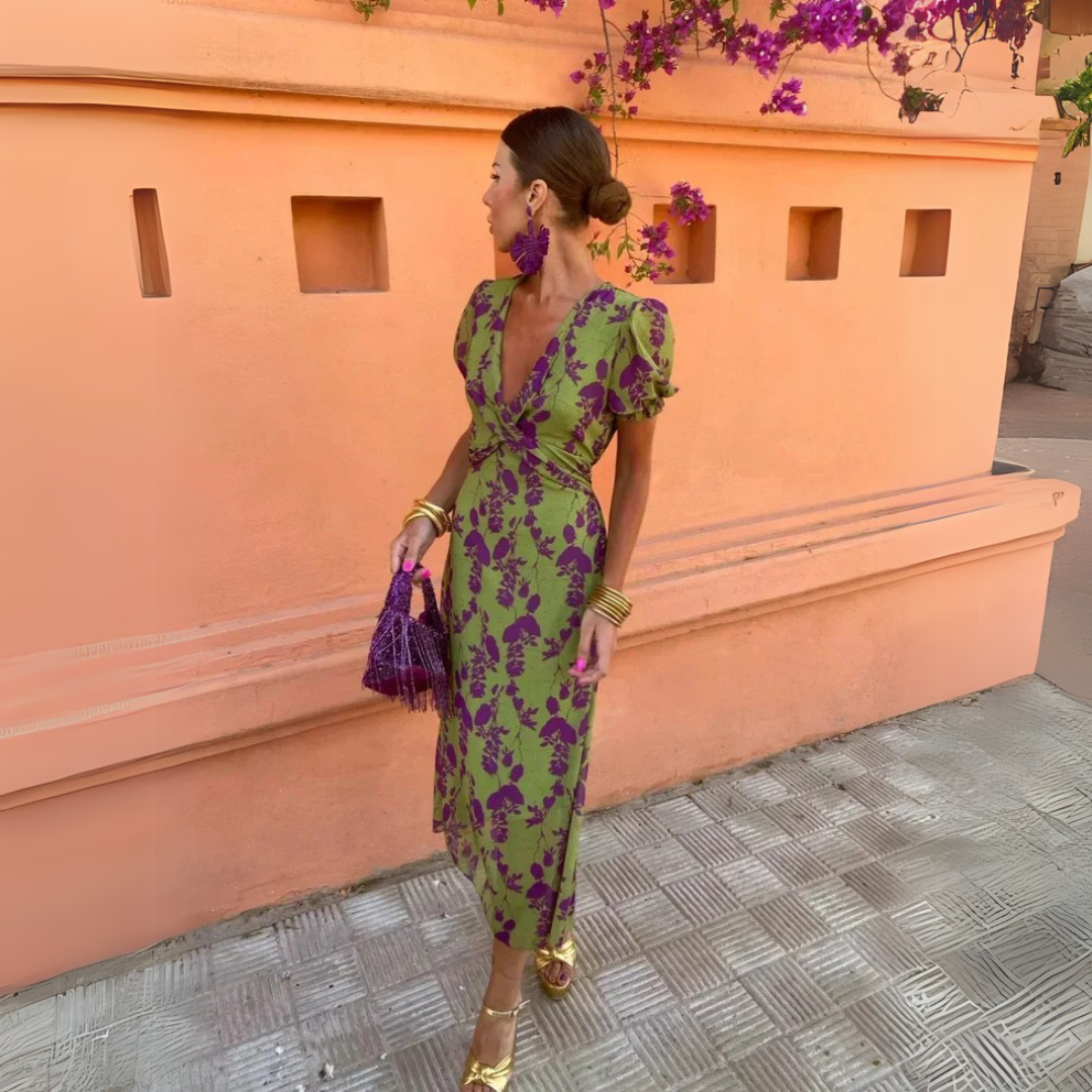 Danielle™ - Elegante Ensemble Floreale
