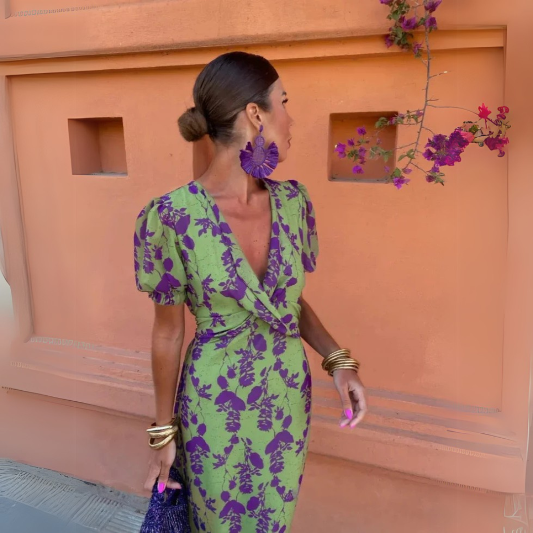 Danielle™ - Elegante Ensemble Floreale