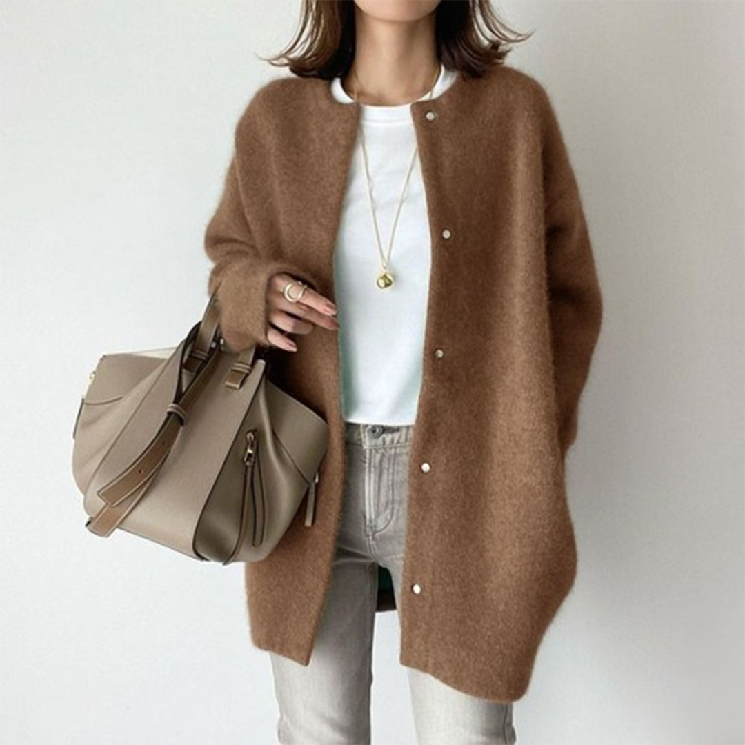 Amandine™ - Cardigan Raffinato a Strati
