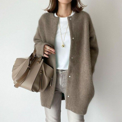 Amandine™ - Cardigan Raffinato a Strati