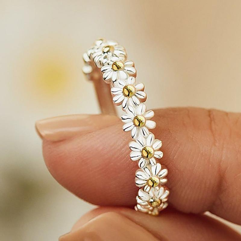 Anello Argento Margherita