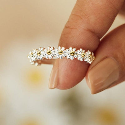 Anello Argento Margherita