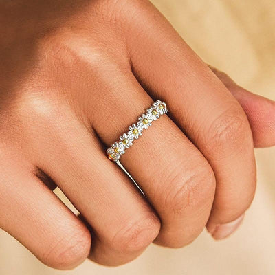 Anello Argento Margherita