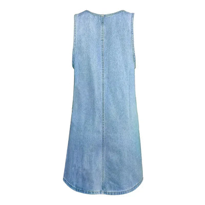 Amelia™ -  Vestito Estivo in Denim