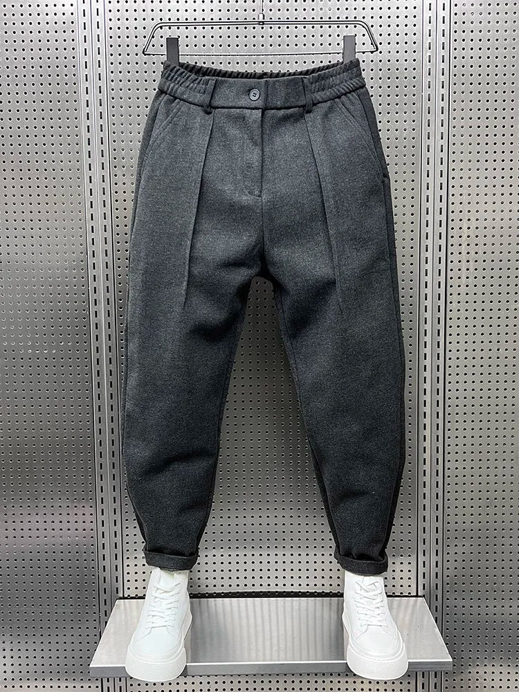 Mathieu™ - Pantaloni eleganti in tessuto mélange