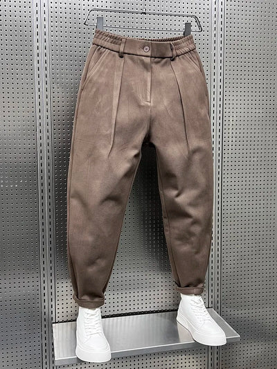 Mathieu™ - Pantaloni eleganti in tessuto mélange