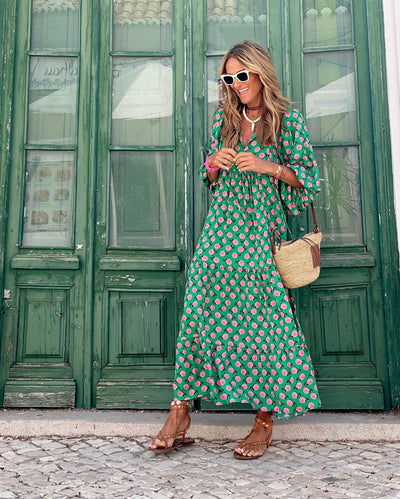 Giudno™ - Abito Maxi Boho