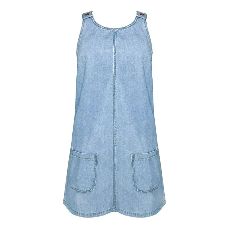 Amelia™ -  Vestito Estivo in Denim