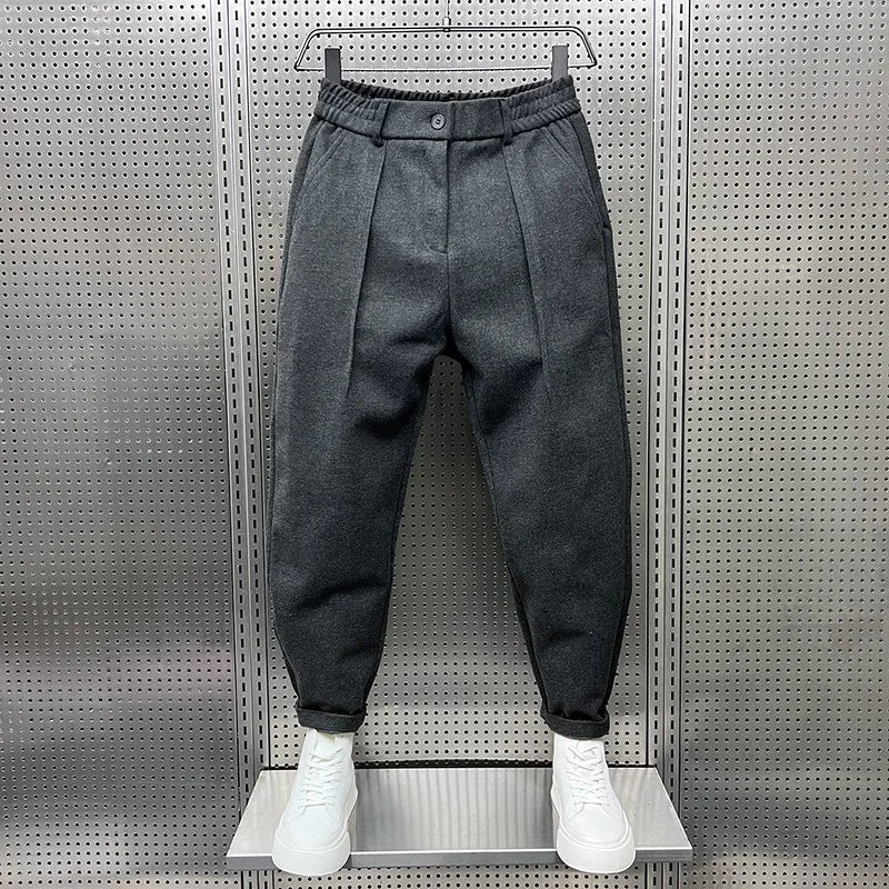 Mathieu™ - Pantaloni eleganti in tessuto mélange