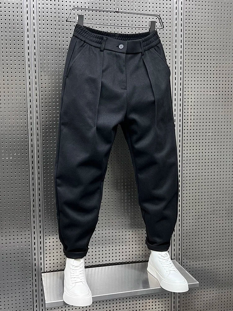 Mathieu™ - Pantaloni eleganti in tessuto mélange