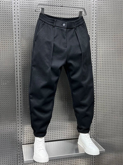 Mathieu™ - Pantaloni eleganti in tessuto mélange