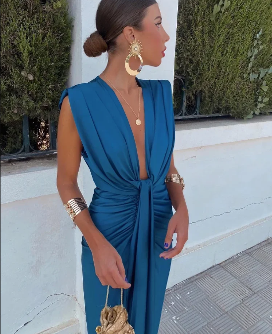 Moriah™ - Abito Plissettato Elegante