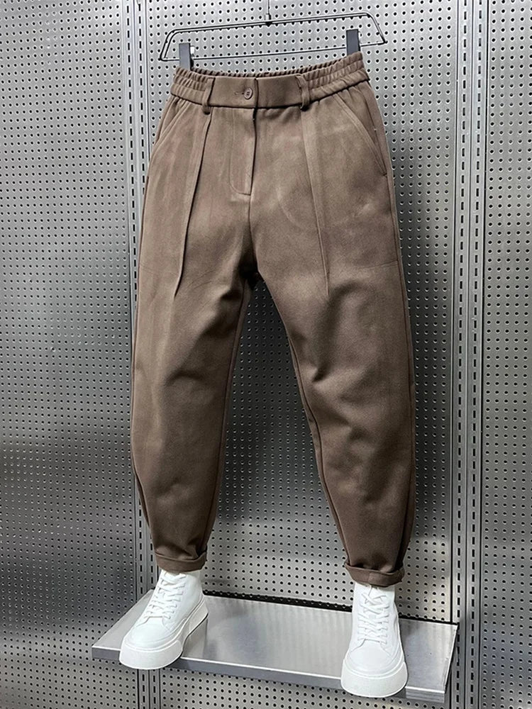 Mathieu™ - Pantaloni eleganti in tessuto mélange
