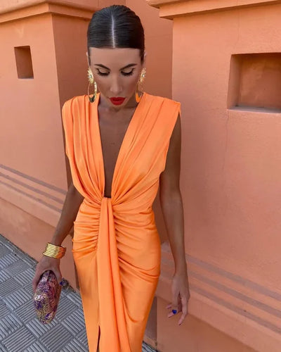 Moriah™ - Abito Plissettato Elegante