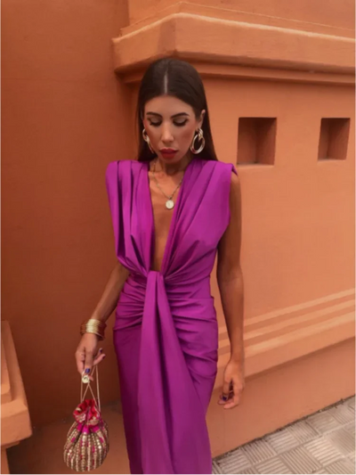 Moriah™ - Abito Plissettato Elegante
