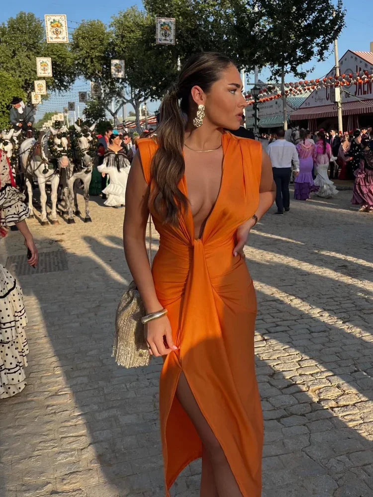 Moriah™ - Abito Plissettato Elegante