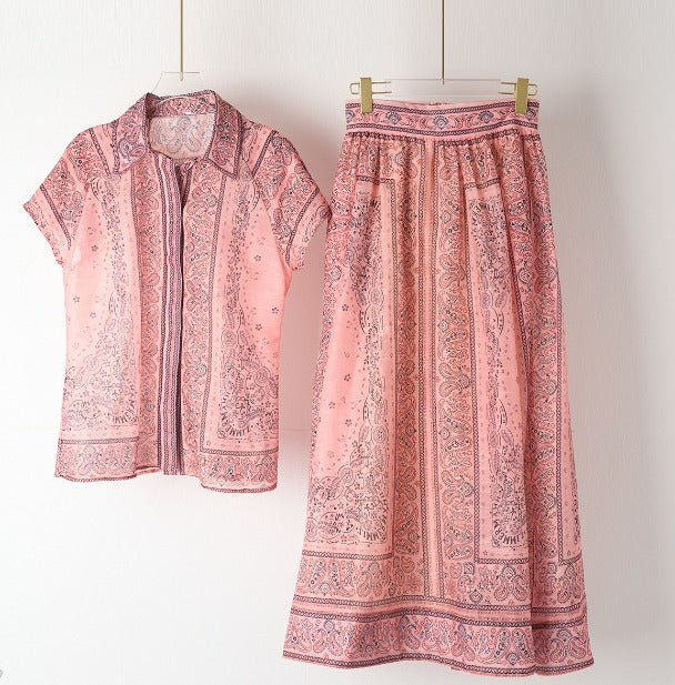 Adele™ - Set Due Pezzi Stampa Boho