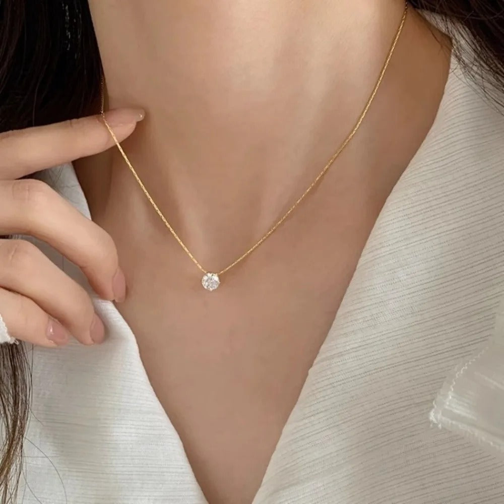Collana Moissanite Cléa