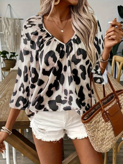 Juliana™ -Blusa Leopardo