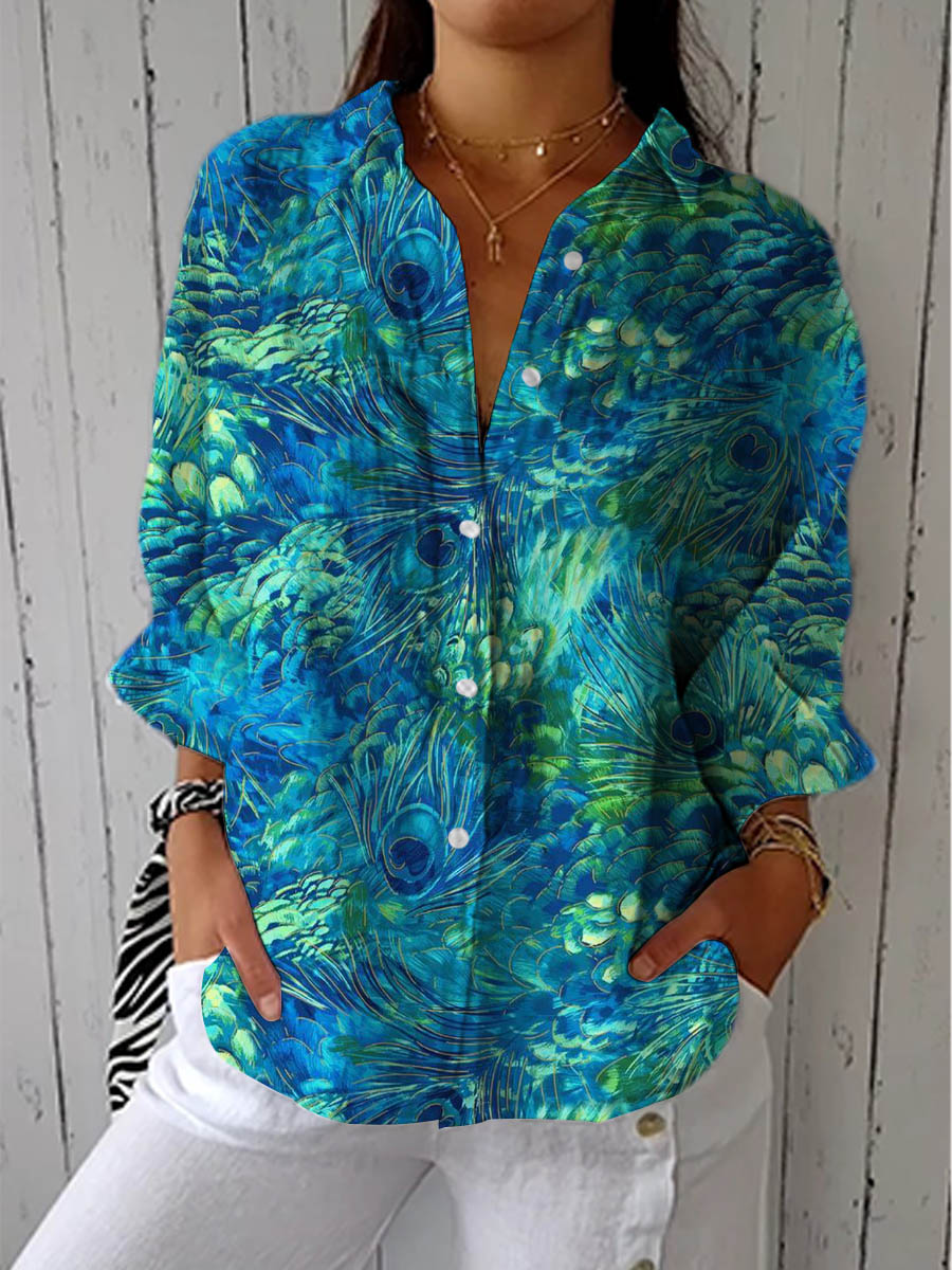 Florina™ – Blusa Pavone