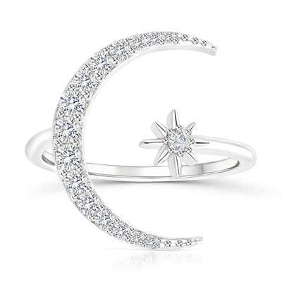 Anello Luna Stella