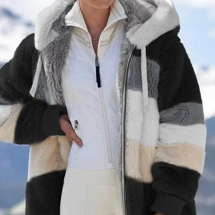 Alexa™ - Giacca Invernale con Cappuccio e Zip