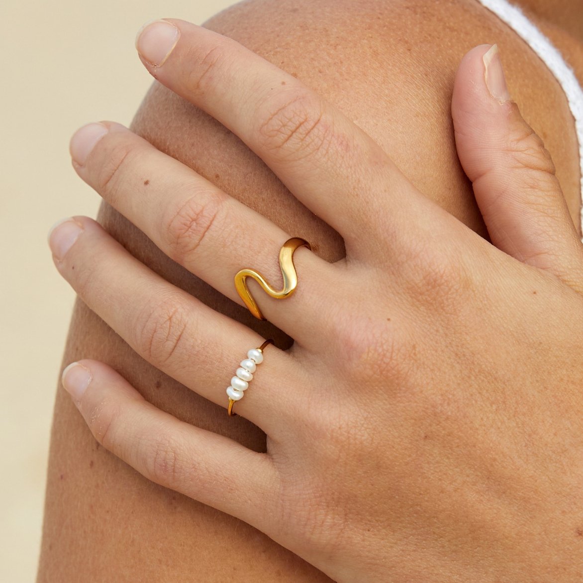 Anello Perla Classica