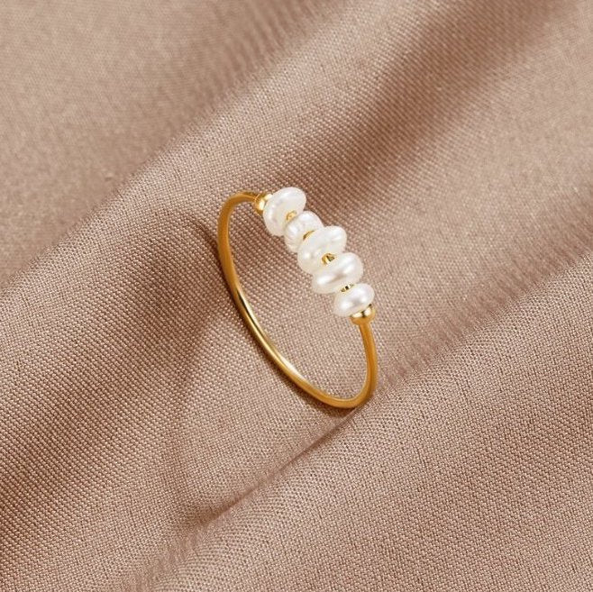 Anello Perla Classica