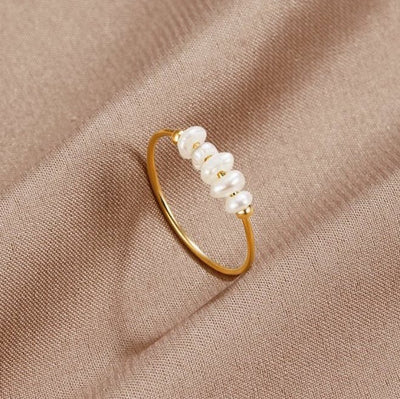 Anello Perla Classica
