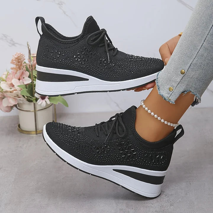 Alina™ - Sneakers ortopediche scintillanti