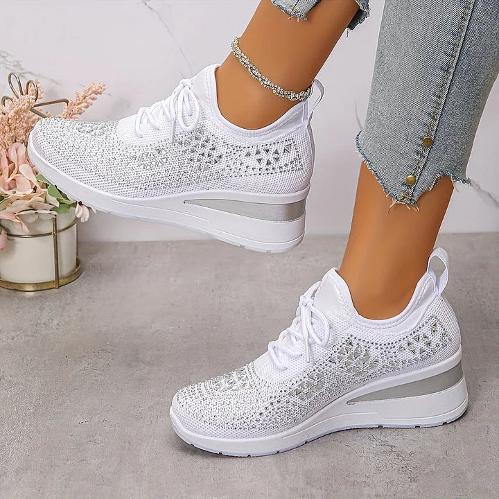 Alina™ - Sneakers ortopediche scintillanti
