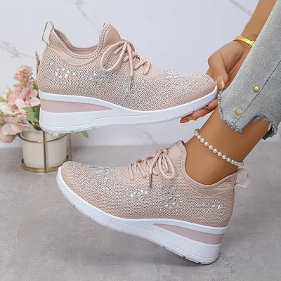 Alina™ - Sneakers ortopediche scintillanti
