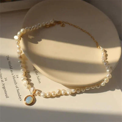 Collana Perle Pietra di Luna