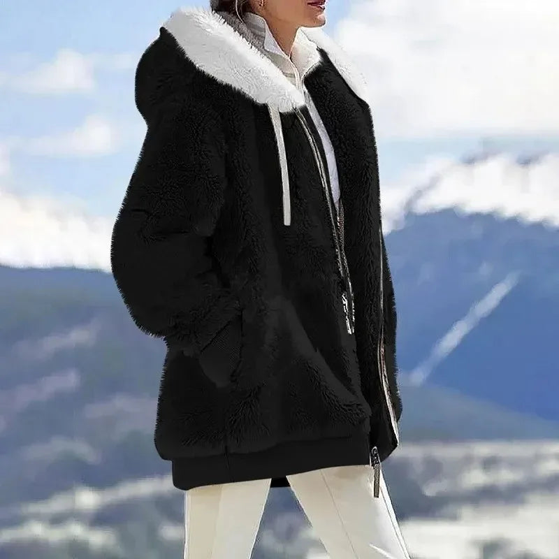 Alexa™ - Giacca Invernale con Cappuccio e Zip