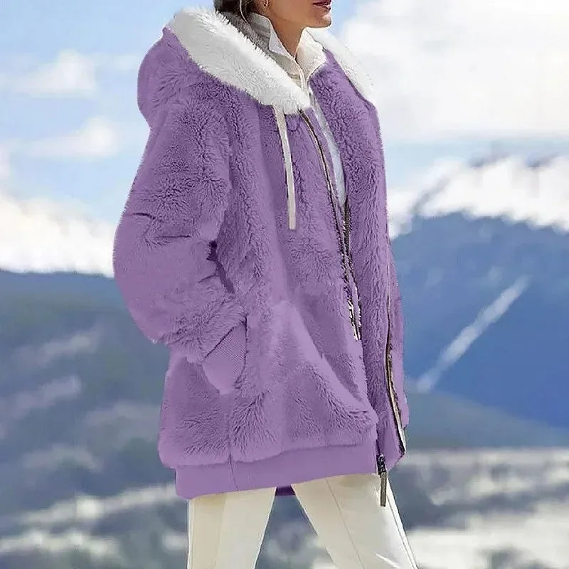 Alexa™ - Giacca Invernale con Cappuccio e Zip