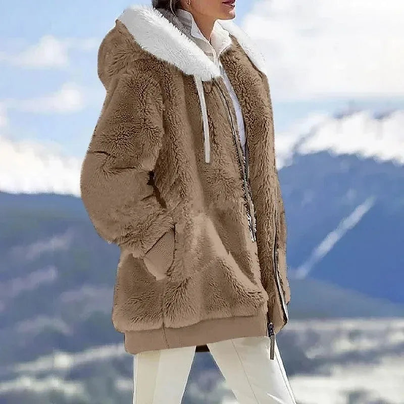 Alexa™ - Giacca Invernale con Cappuccio e Zip