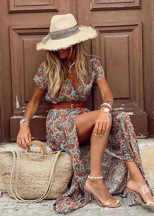 Alessia™  - Abito maxi boho leggero