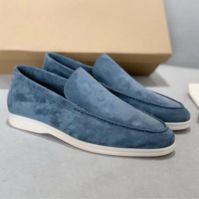 Kevin™ - Loafers i Semsket Skinn